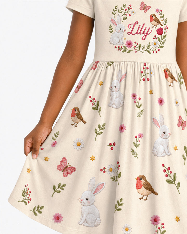 Garden Baby Bamboo Twirl Dress