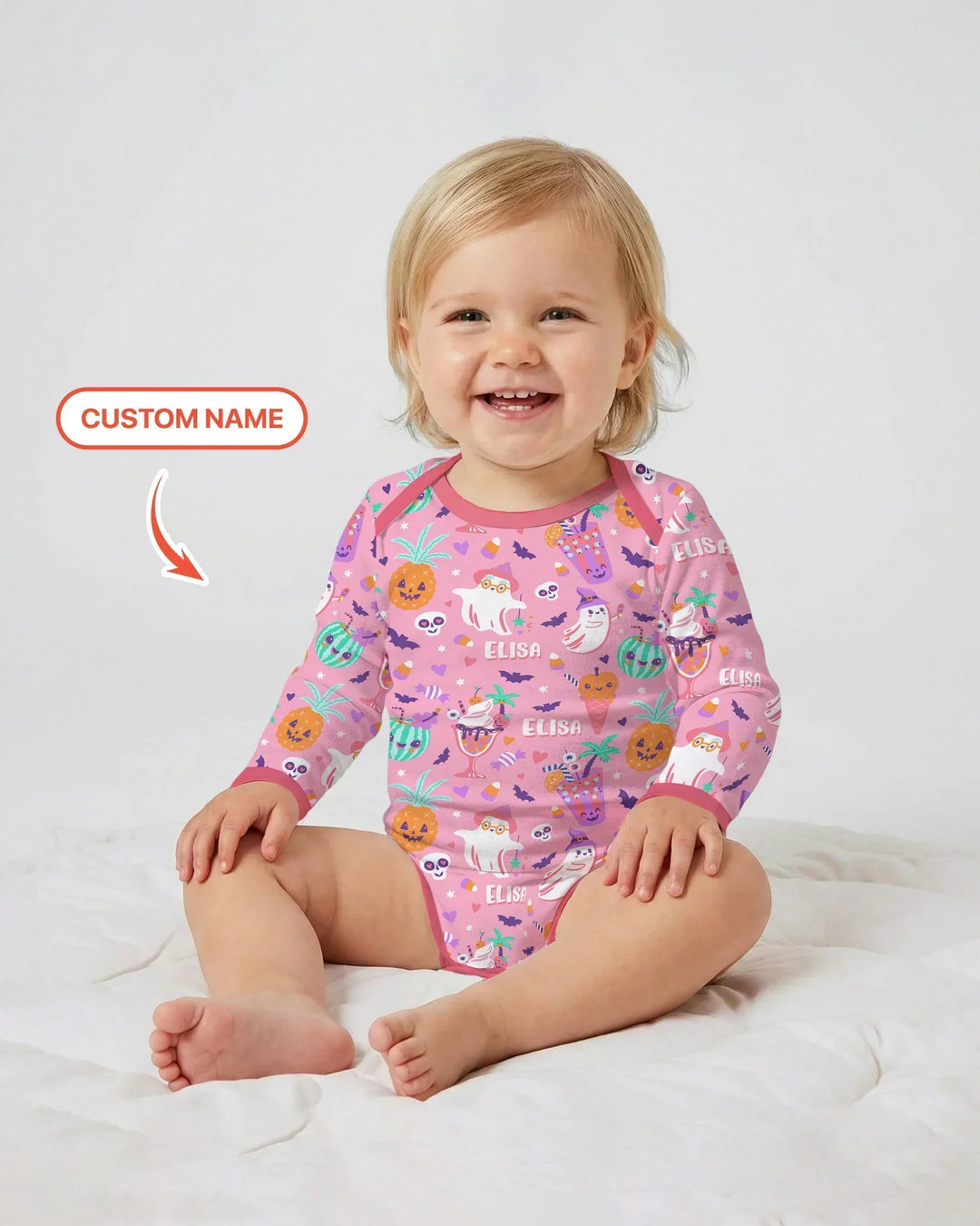 Summerween Doodles Bamboo Bodysuit