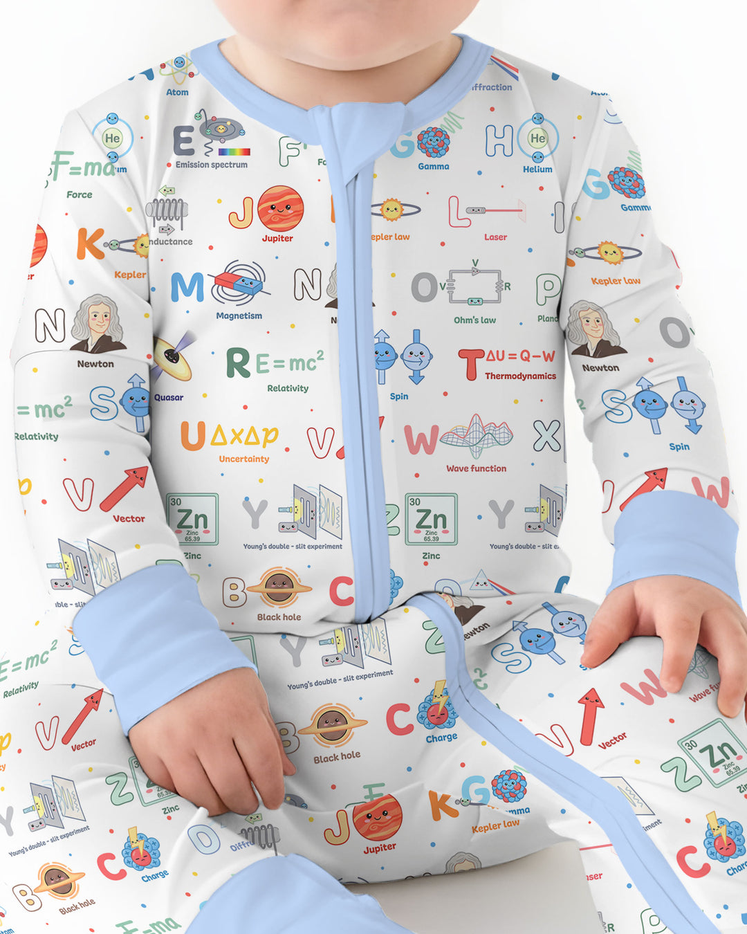 The Physics Alphabet Bamboo Convertible Zippy