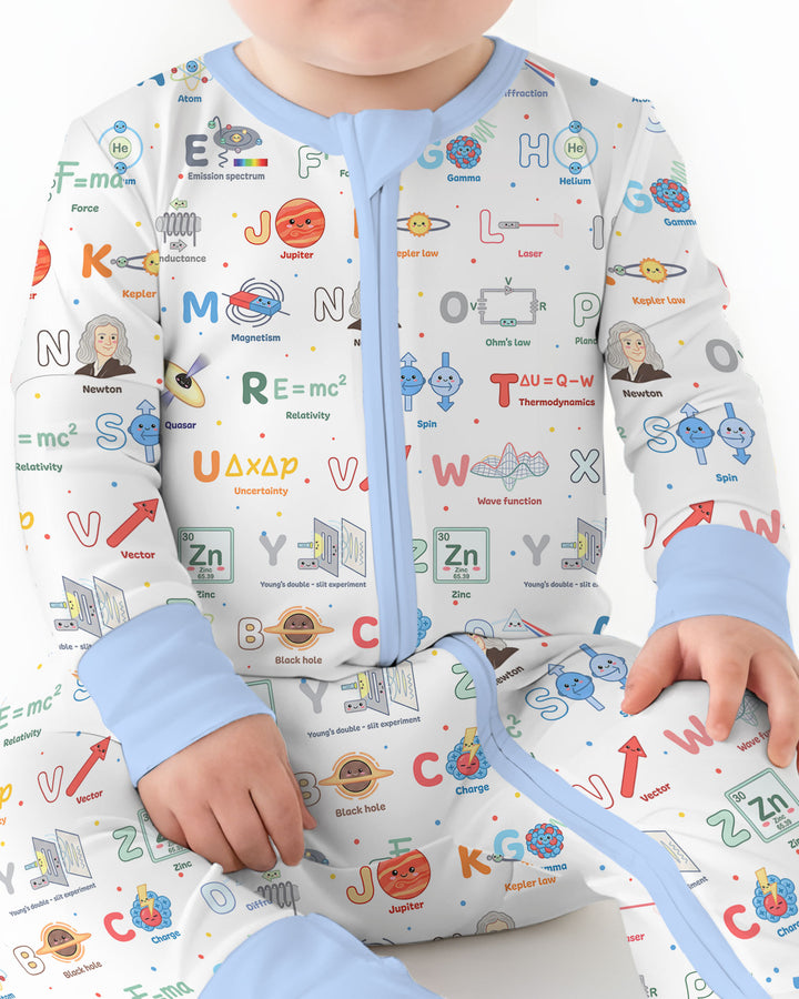 The Physics Alphabet Bamboo Convertible Zippy