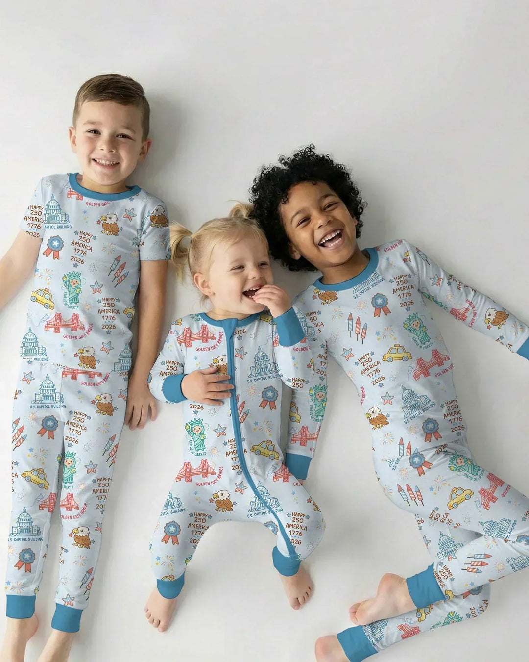 250 Years Of Freedom Bamboo Men's Pajama Set