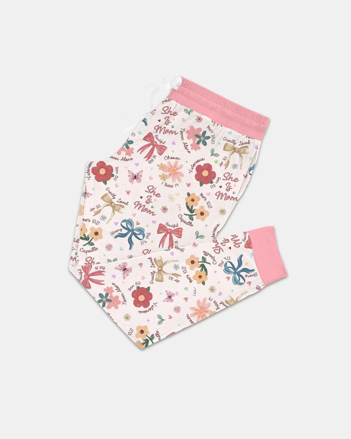 She Is Mom Bamboo Women Pajama Set