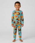 Autumn Turkey Chicken Bamboo Two Piece Long Sleeve Pajama Set
