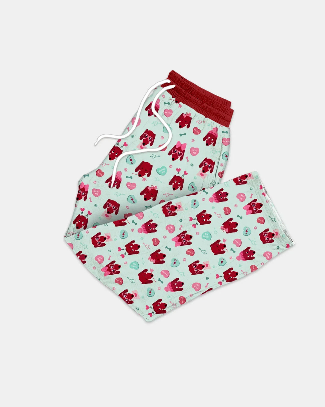 Dachshund Is My Valentine Bamboo Men's Pajama Set