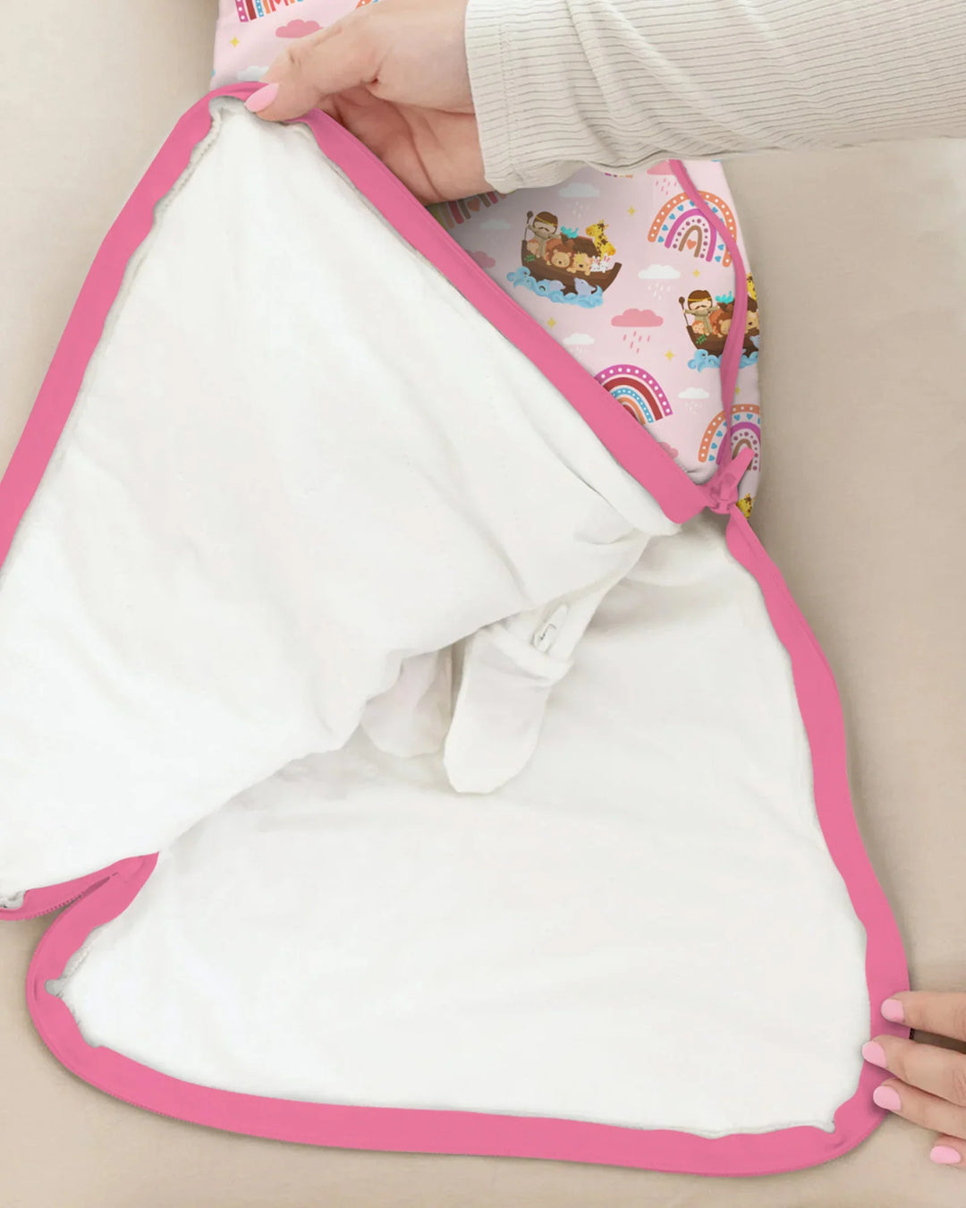 Noah’s Ark & God’s Rainbow Promise Sleep Bag
