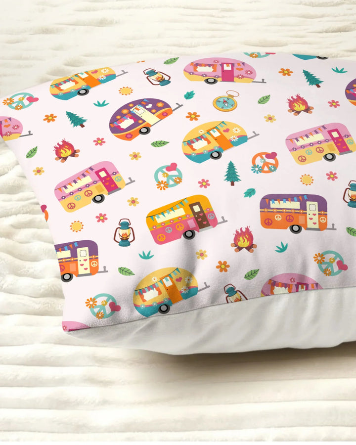 Happy Little Camper Bamboo Pillow Case