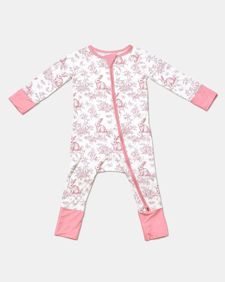 Easter Chinoiserie Toile de Jouy Bamboo Convertible Zippy