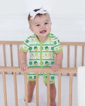 Happy Saint Patrick's Day Bamboo Shorty Zippy