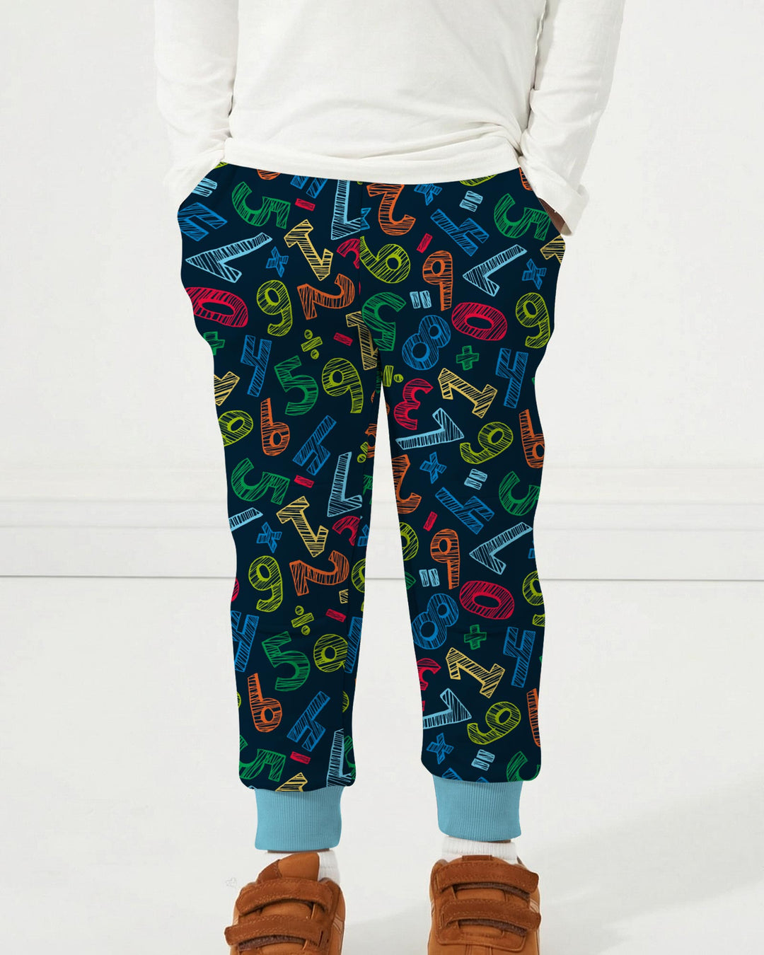 Math Doodles Bamboo Jogger