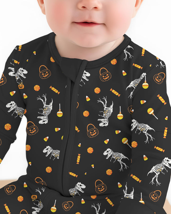My First Halloween Dinosaur  Bamboo Convertible Zippy