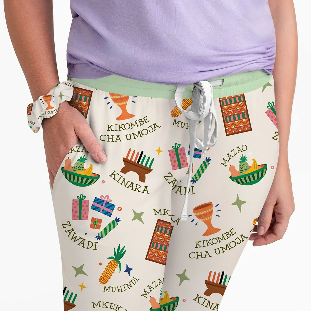 Kwanzaa Spirit Bamboo Women Pajama Set