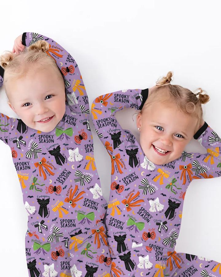 Template Bamboo Two Piece Long Sleeve Pyjamas Set