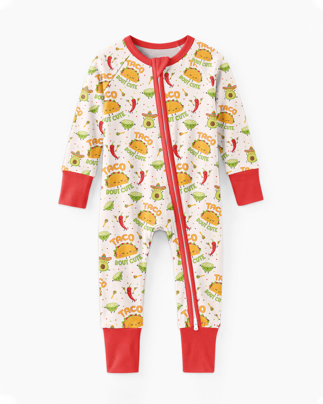 Funny Taco Bamboo Convertible Zippy