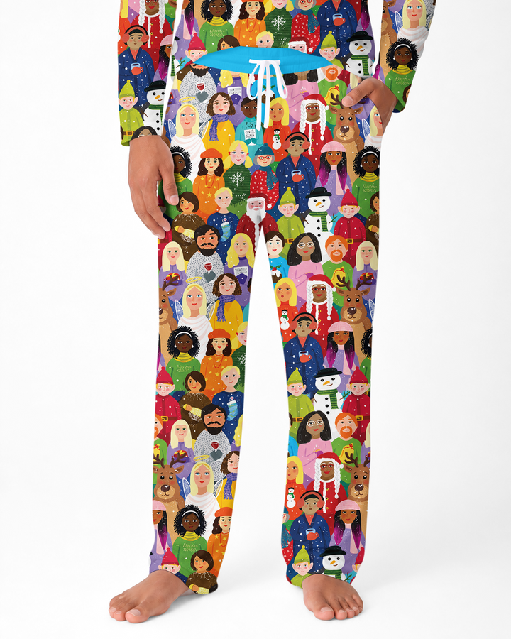 Together for Christmas Bamboo Men's Pajama Set