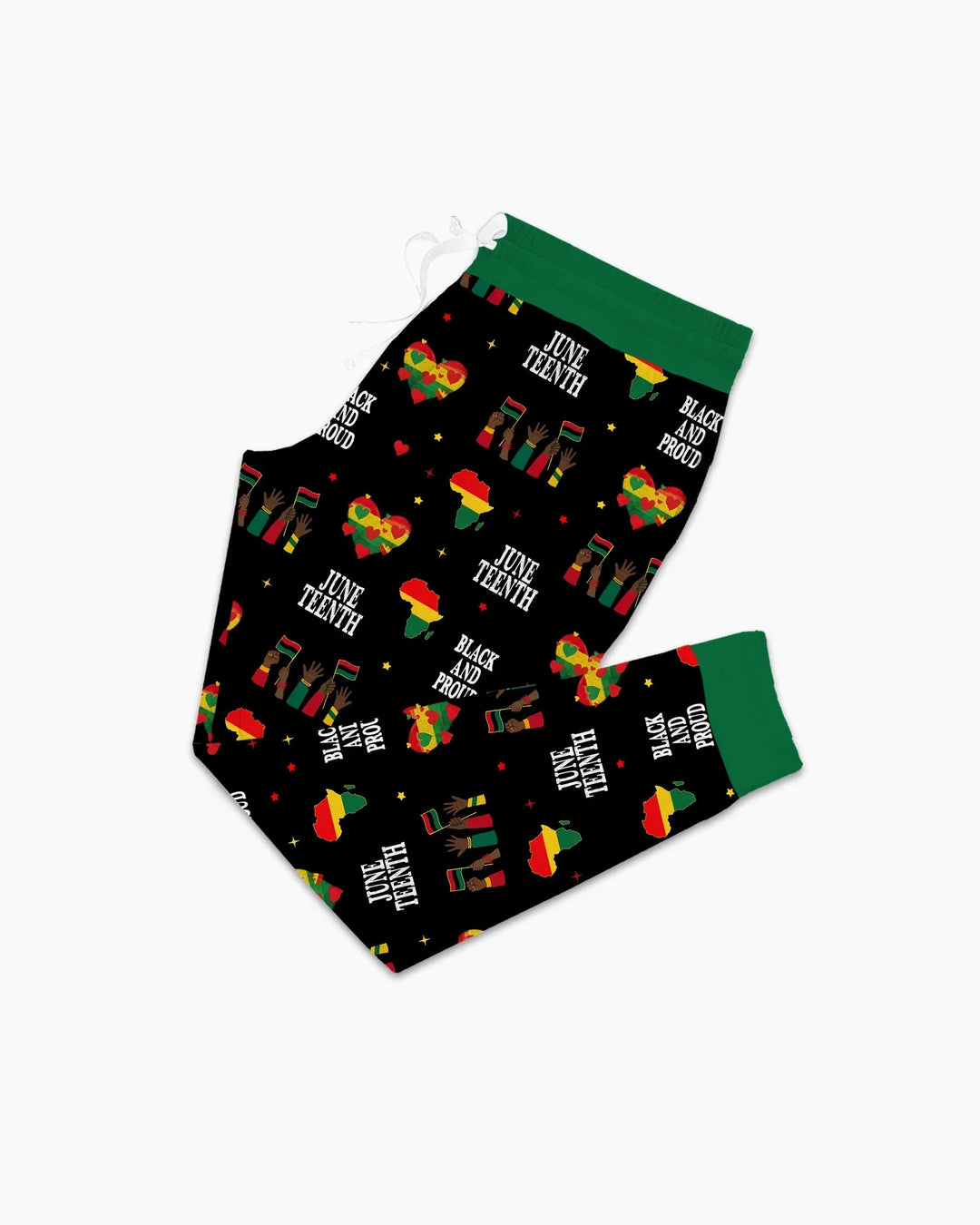 Juneteenth Black and Proud Bamboo Women Pajama Set