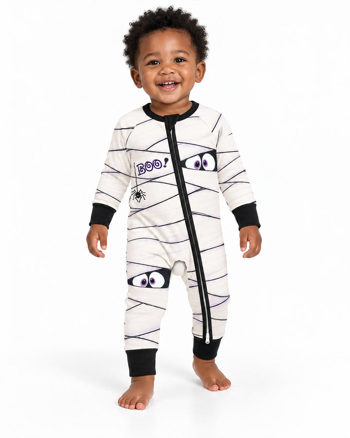 Little Mummy Halloween Bamboo Convertible Zippy