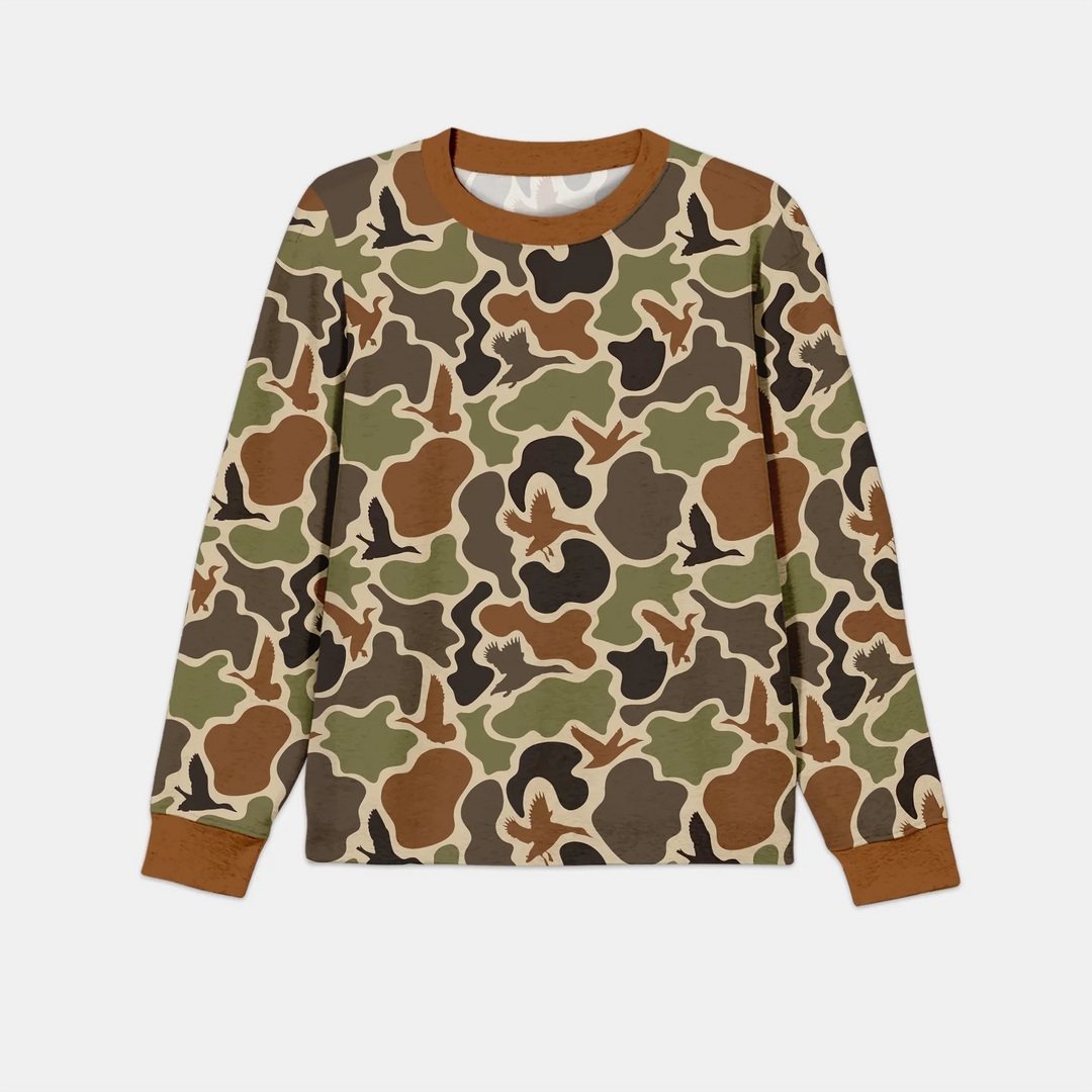 Mallard Hunting Bamboo Men's Pajama Set