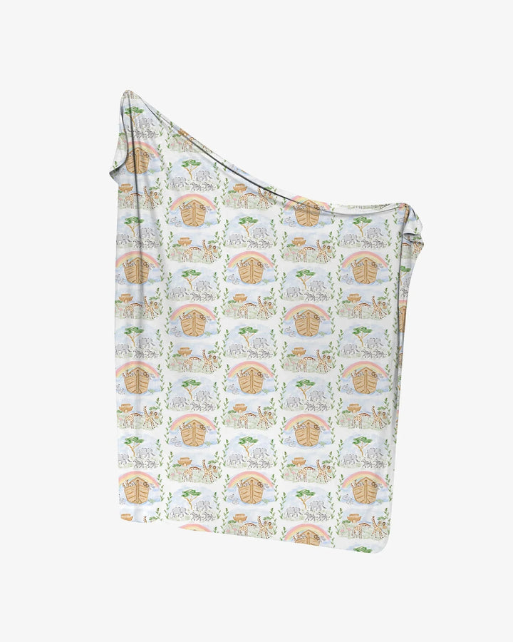 Noah And The Ark swaddle blanket