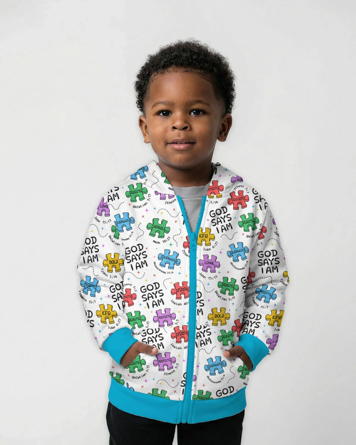 All Pieces Belong Bamboo Zip Hoodie