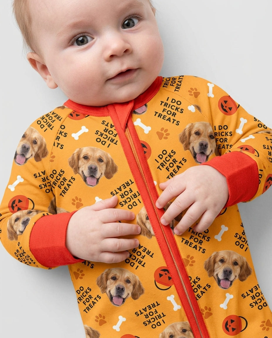 Custom Pet Photo Tricks for Treats  Bamboo Convertible Zippy