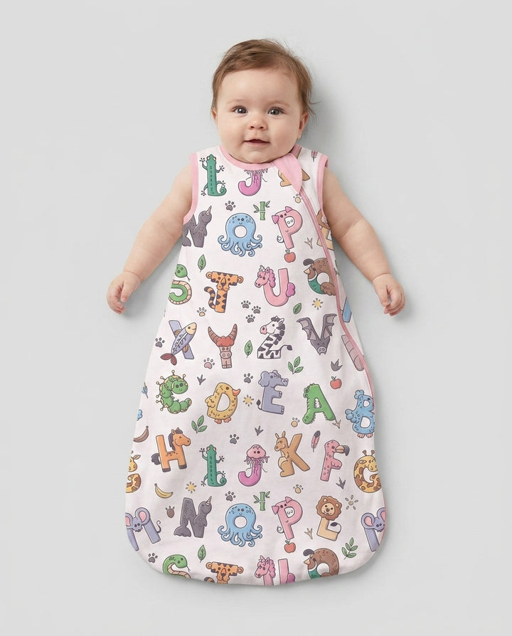 Animals Alphabet Bamboo Sleep Bag