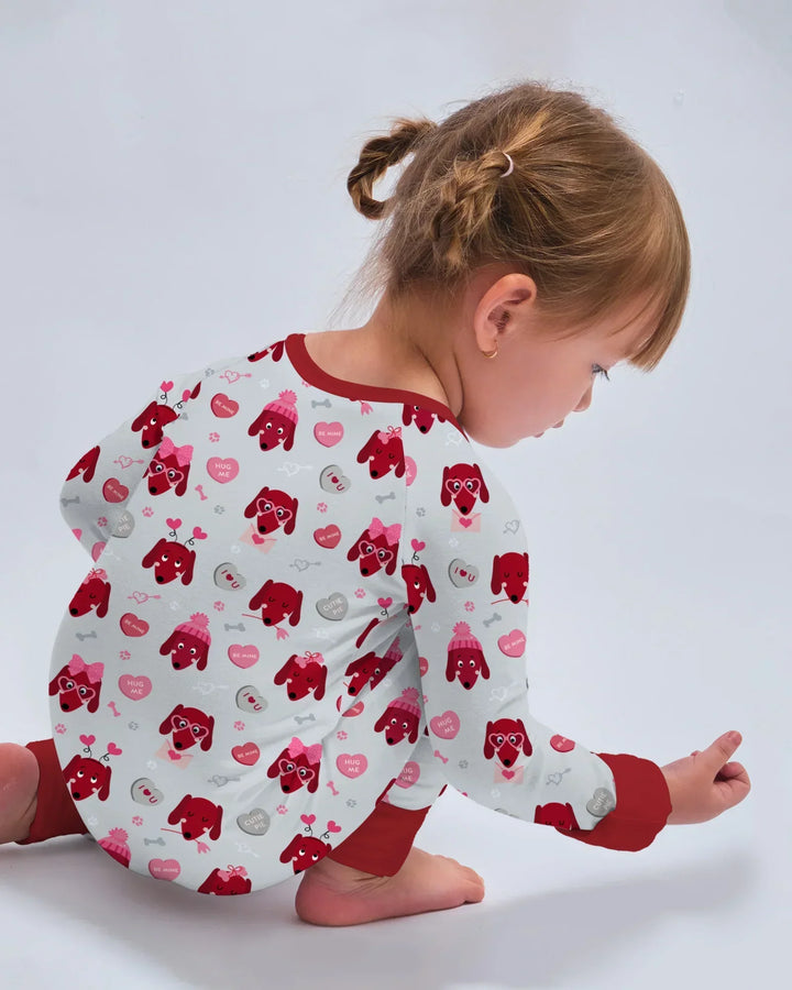 Dachshund Is My Valentine Bamboo Convertible Zippy