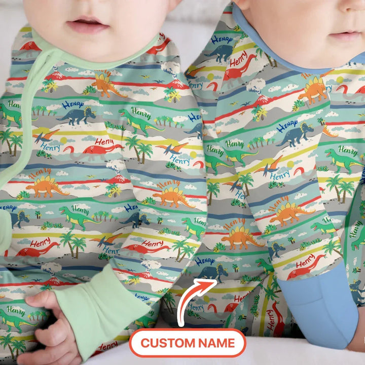 Jurassic Playground Bamboo Convertible Zippy