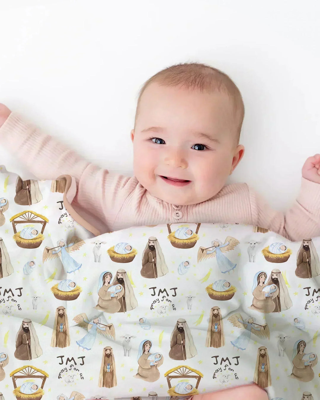 Holy Family Bamboo Blanket