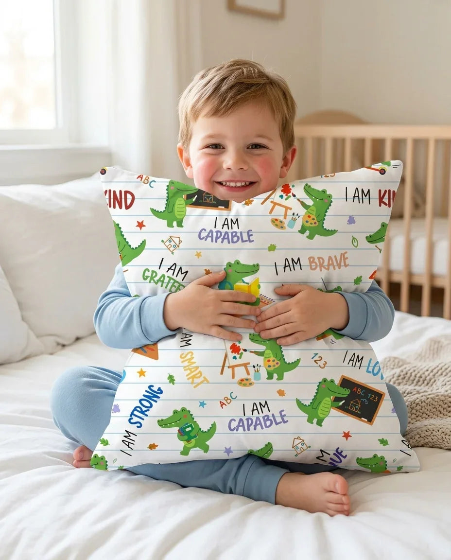 Brave Gator Days Bamboo Pillow Case