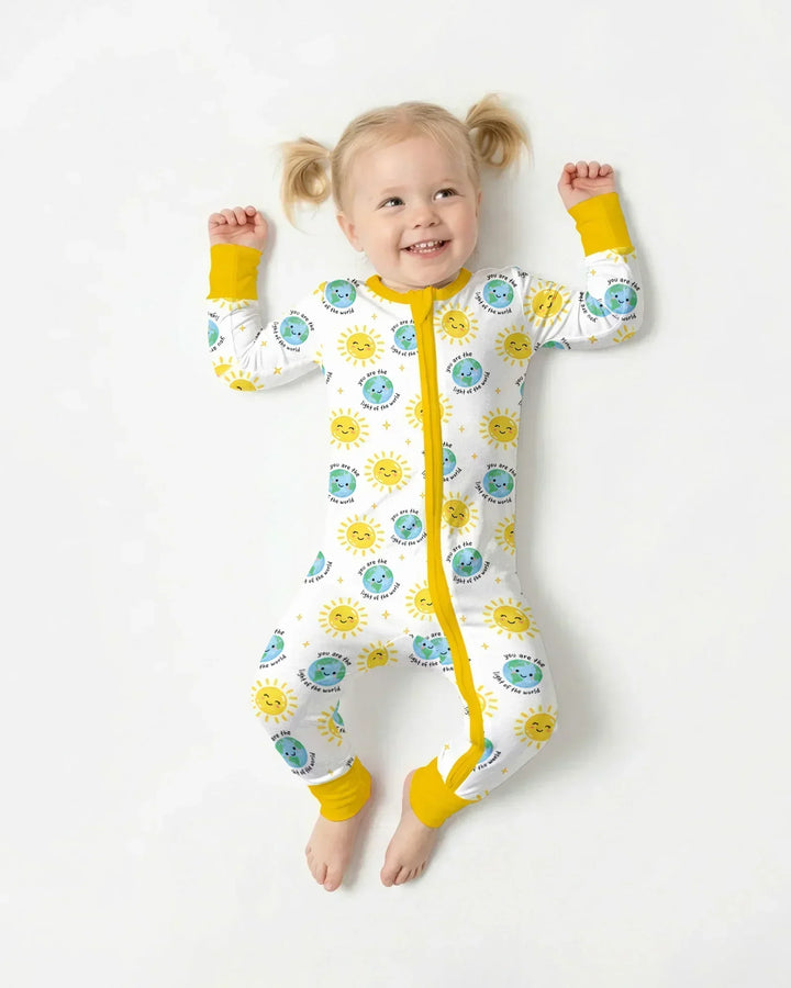 Matthew 5:14 Light of the World Bamboo Convertible Zippy