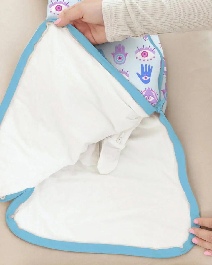 Hamsa Heart Guardians Family Matching Bamboo Sleep Bag
