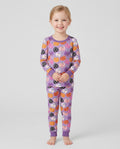 Boo Pumpkin Season Bamboo Two Piece Long Sleeve Pajama Set