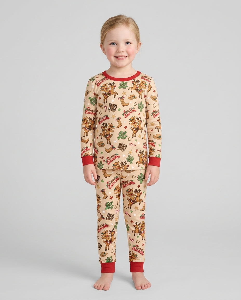 Can't Catch Me Bamboo Two Piece Long Sleeve Pajama Set