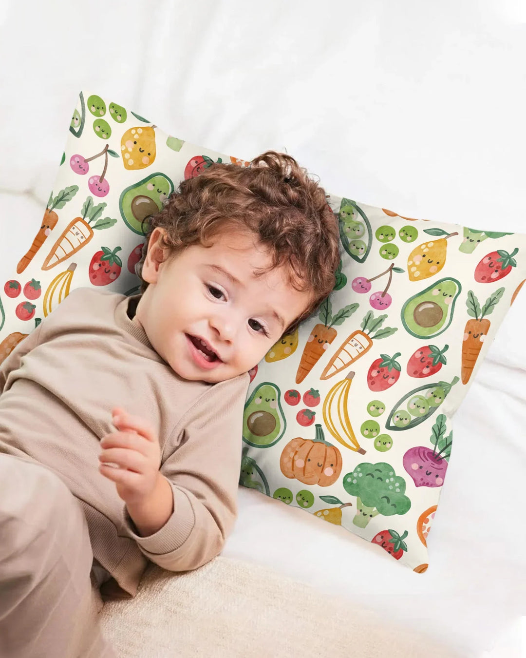 Veggie Friends Family Matching Bamboo Pillow Case