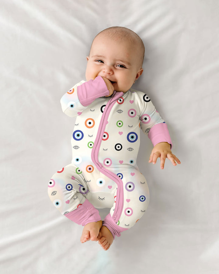 Evil Eye Bamboo Convertible Zippy