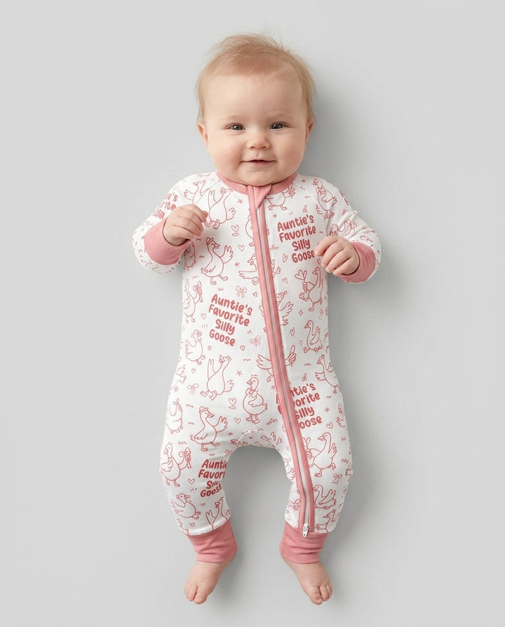 Auntie's Favorite Silly Goose Bamboo Convertible Zippy