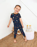 God Says I Am Western Faith Bamboo Two Piece Short Sleeve Pajama Set