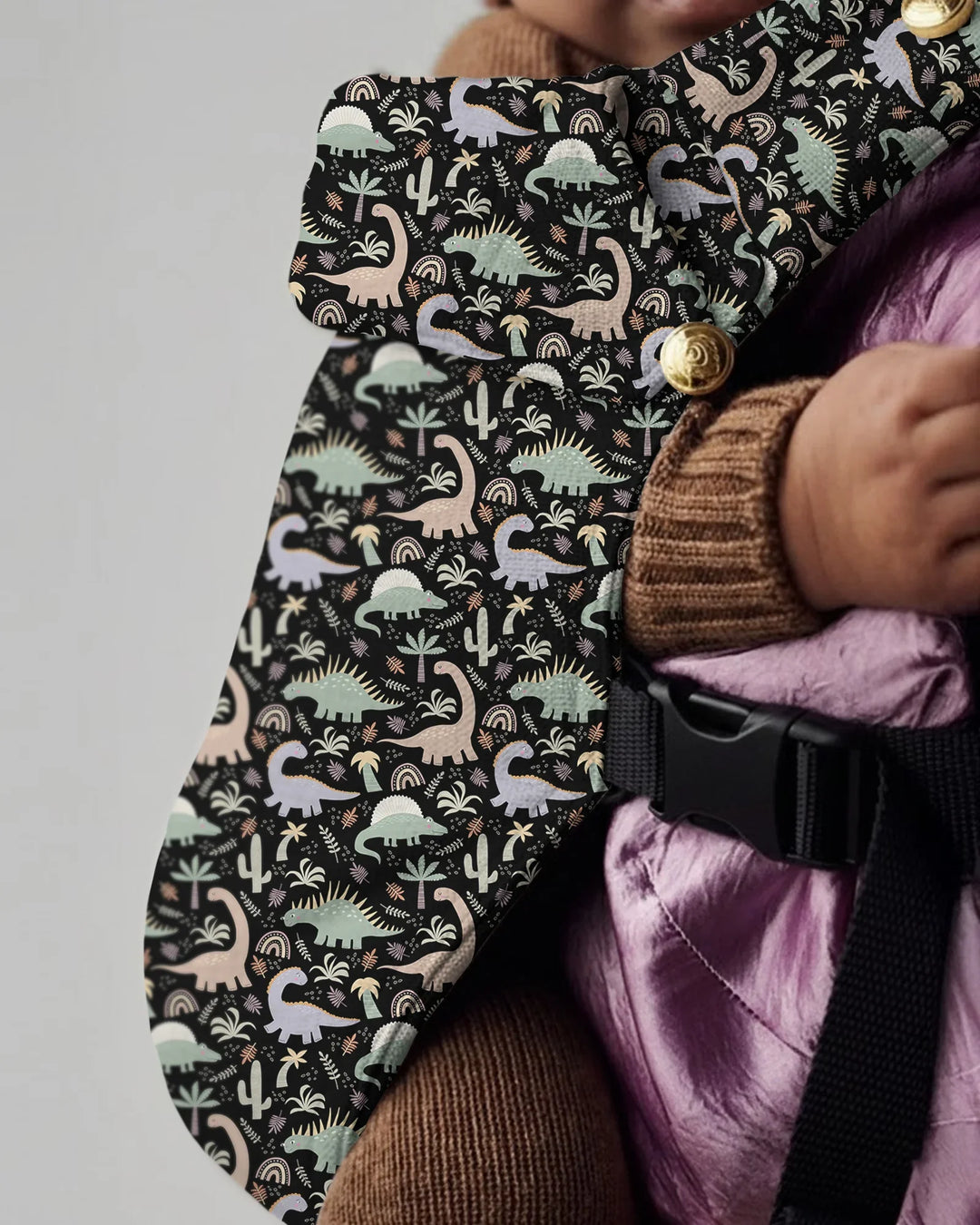Minimal Dinosaur Desert Baby Carrier