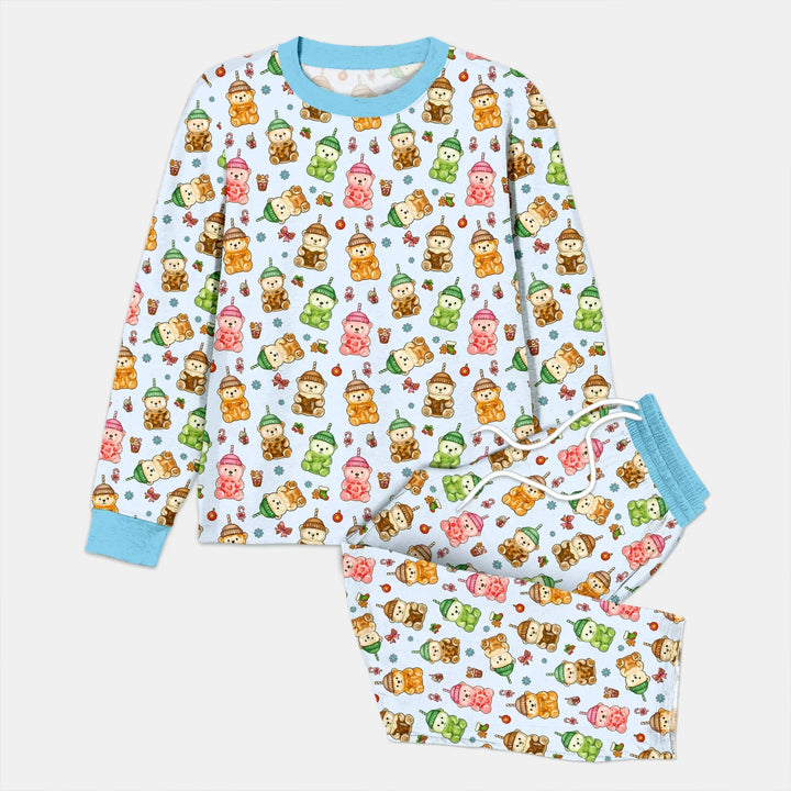Holiday Bear Cup Bamboo Men's Pajama Set