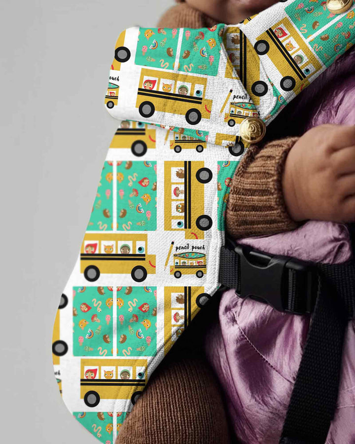 School Bus Adventures Baby Carrier