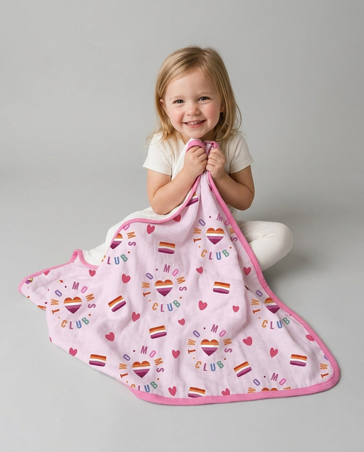 Love Makes Family Bamboo Blanket