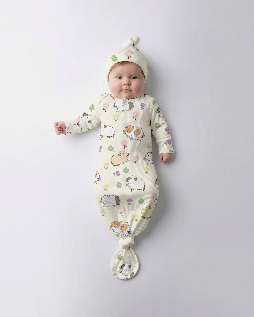 Guinea Pig Garden Bamboo Knot Gown