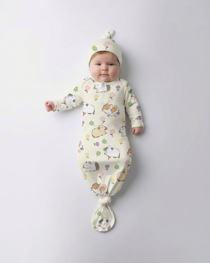 Guinea Pig Garden Bamboo Knot Gown