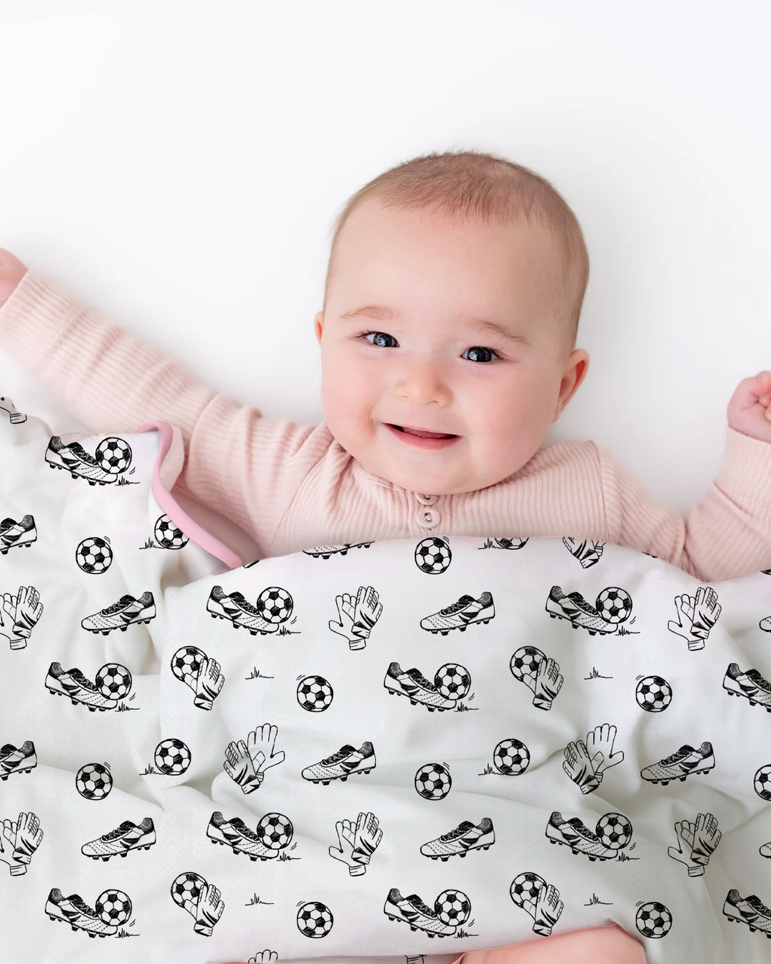 Future Soccer Champion Bamboo Blanket