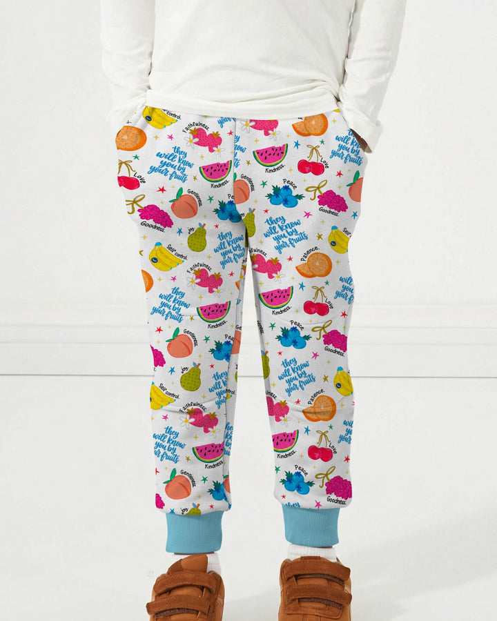 They Will Know You By Your Fruits Bamboo Jogger