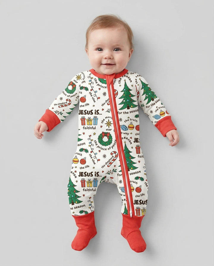 Christmas Jesus Is... Bamboo Convertible Zippy
