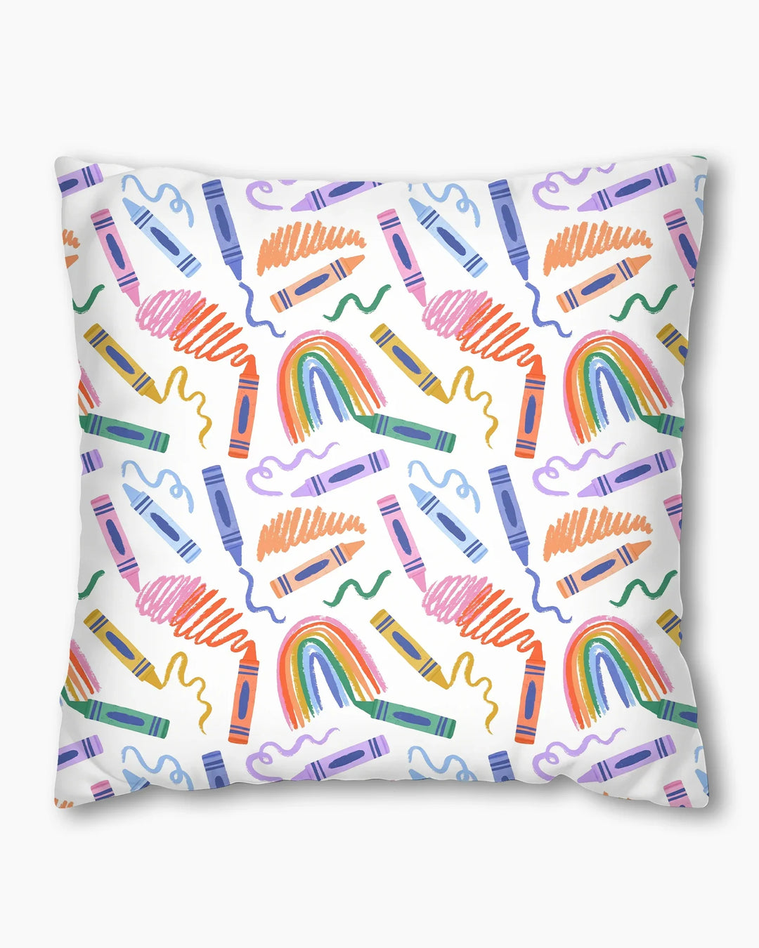 Crayon Chaos Bamboo Pillow Case
