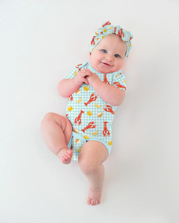Preppy Crawfish Season Bamboo Bodysuit