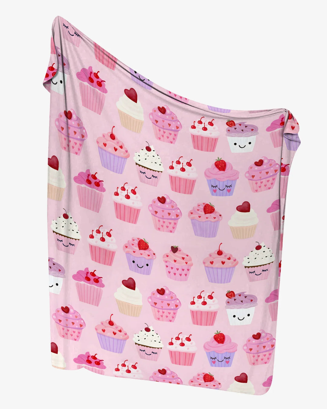 Valentine Emotional Cupcakes Bamboo Sleep Bag Swaddler