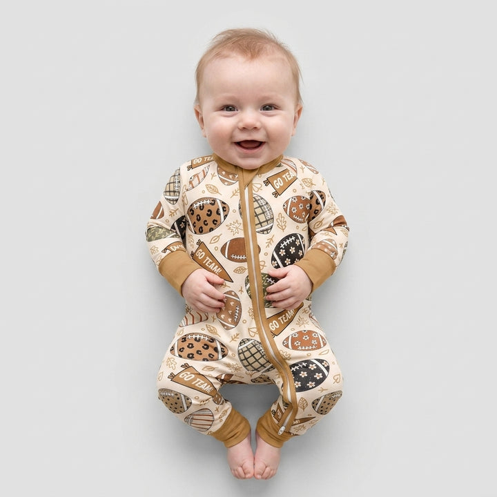 Football Fall Bamboo Convertible Zippy